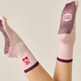 Crew Grip Socks - Cherry Bow