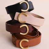 Small Horseshoe Belt - Brown