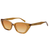 Mia Cat Eye Sunglasses - Crystal Brown