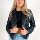 Bita Leather Jacket - Black