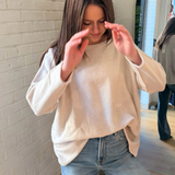 Katie Oversized Sweater - Classic Beige