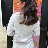 Shelby Sweater - Heather Grey