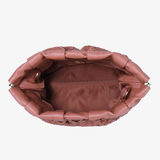 Allende Woven Clutch - Brown