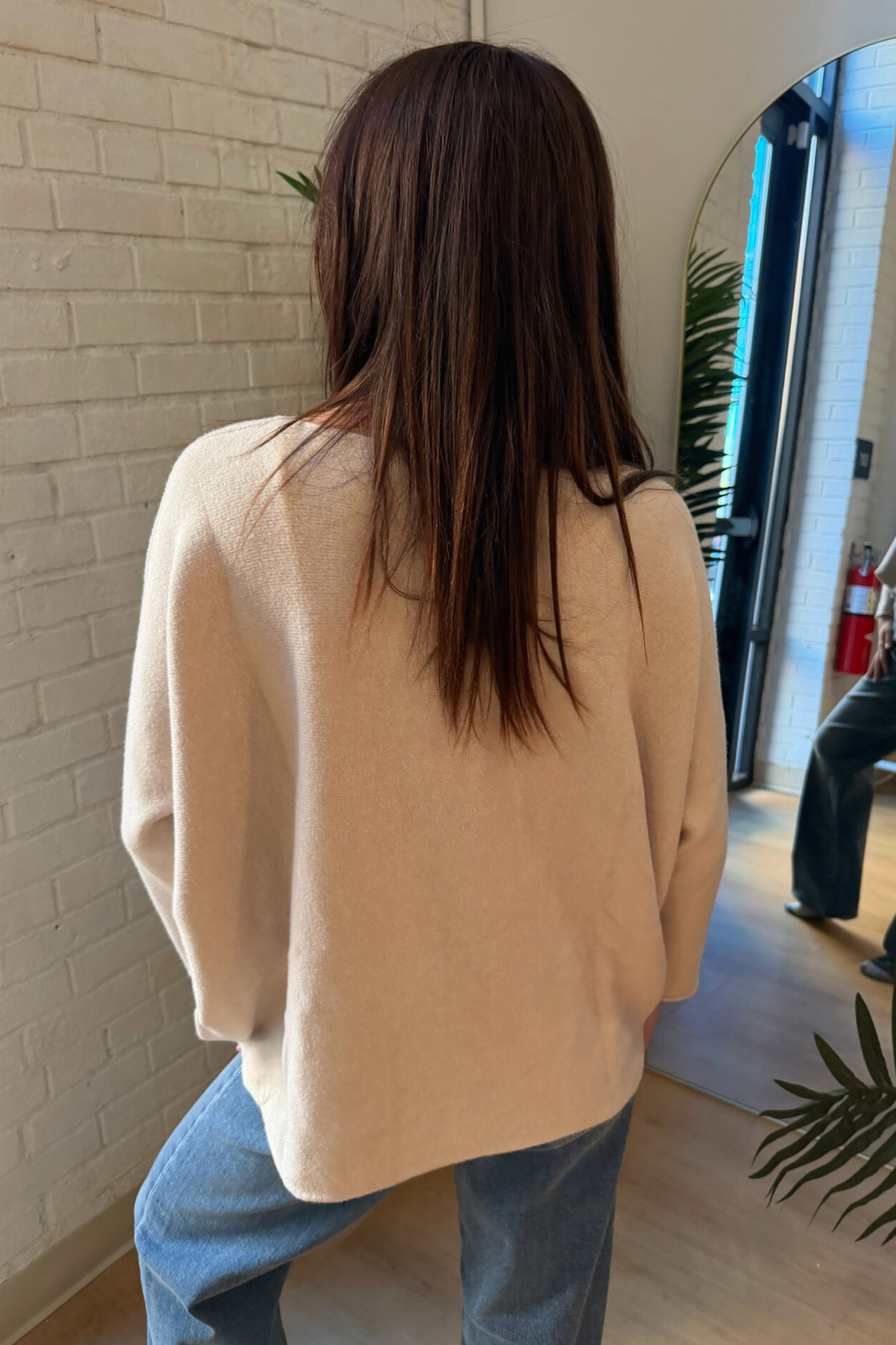 Katie Oversized Sweater - Classic Beige