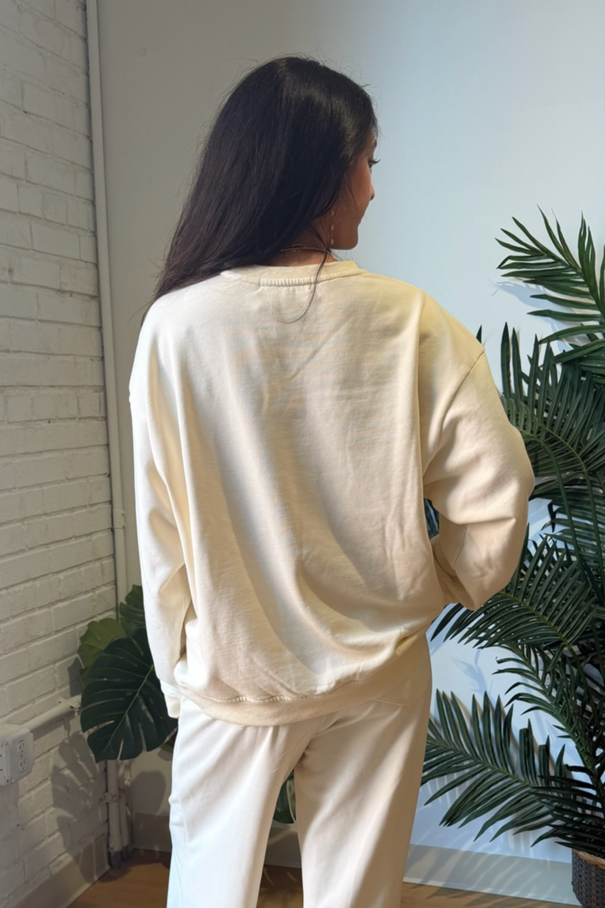 Alban Sweatshirt - Creme