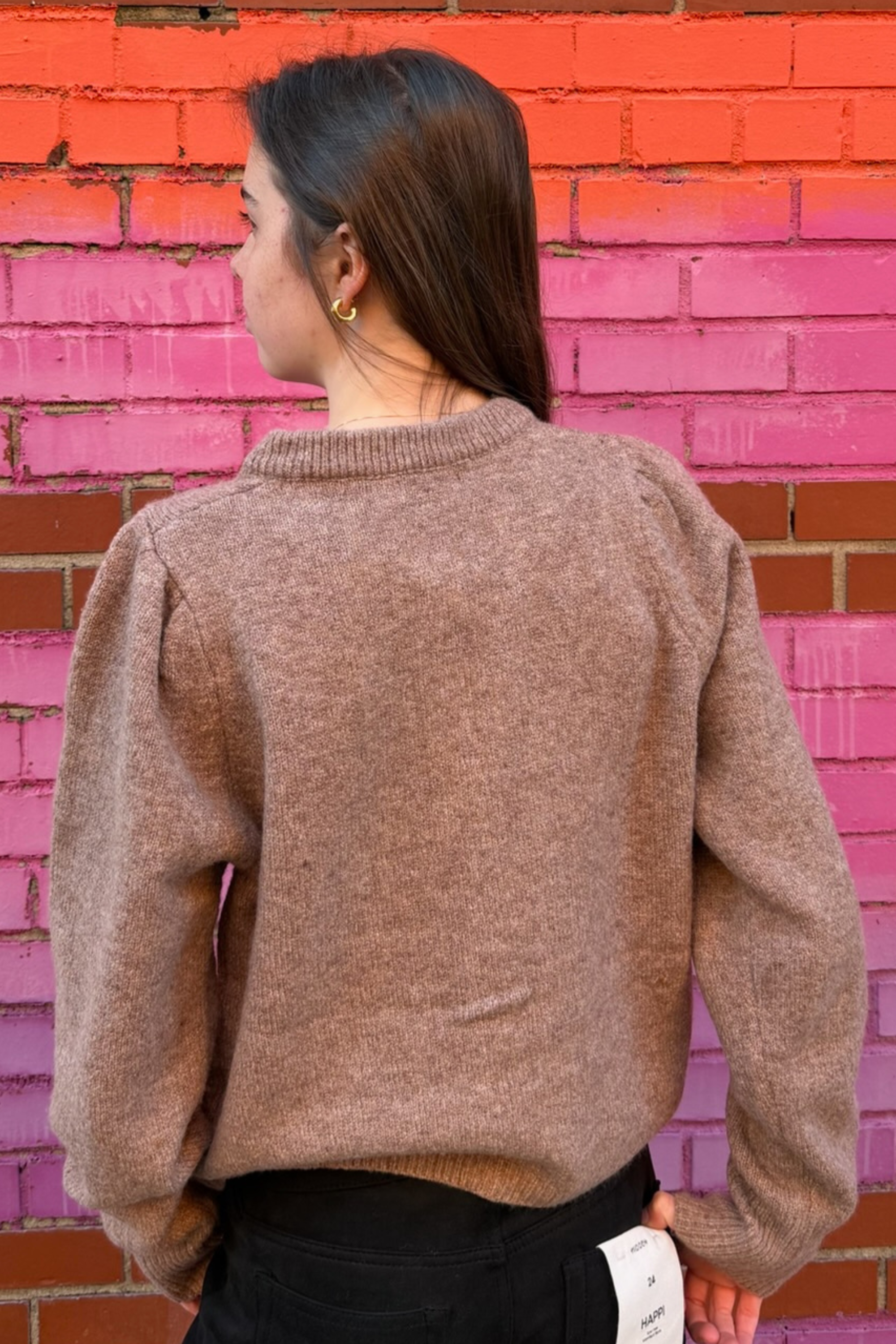 Noli Long Sleeve Cardigan - Mocha