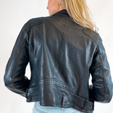 Bita Leather Jacket - Black